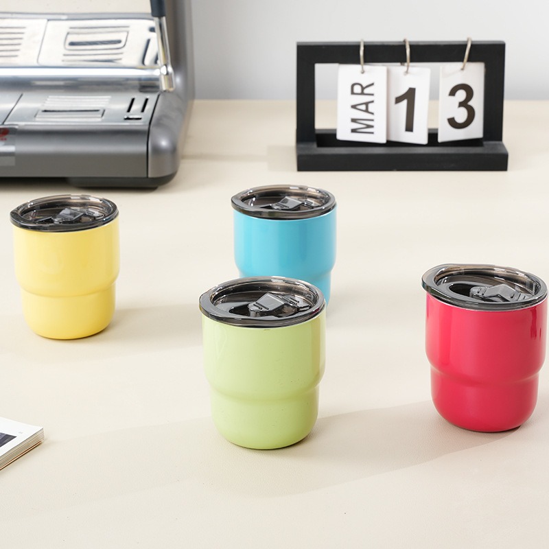 Mini Stainless Steel Vacuum Insulated Tumbler Set in Bright Colors
